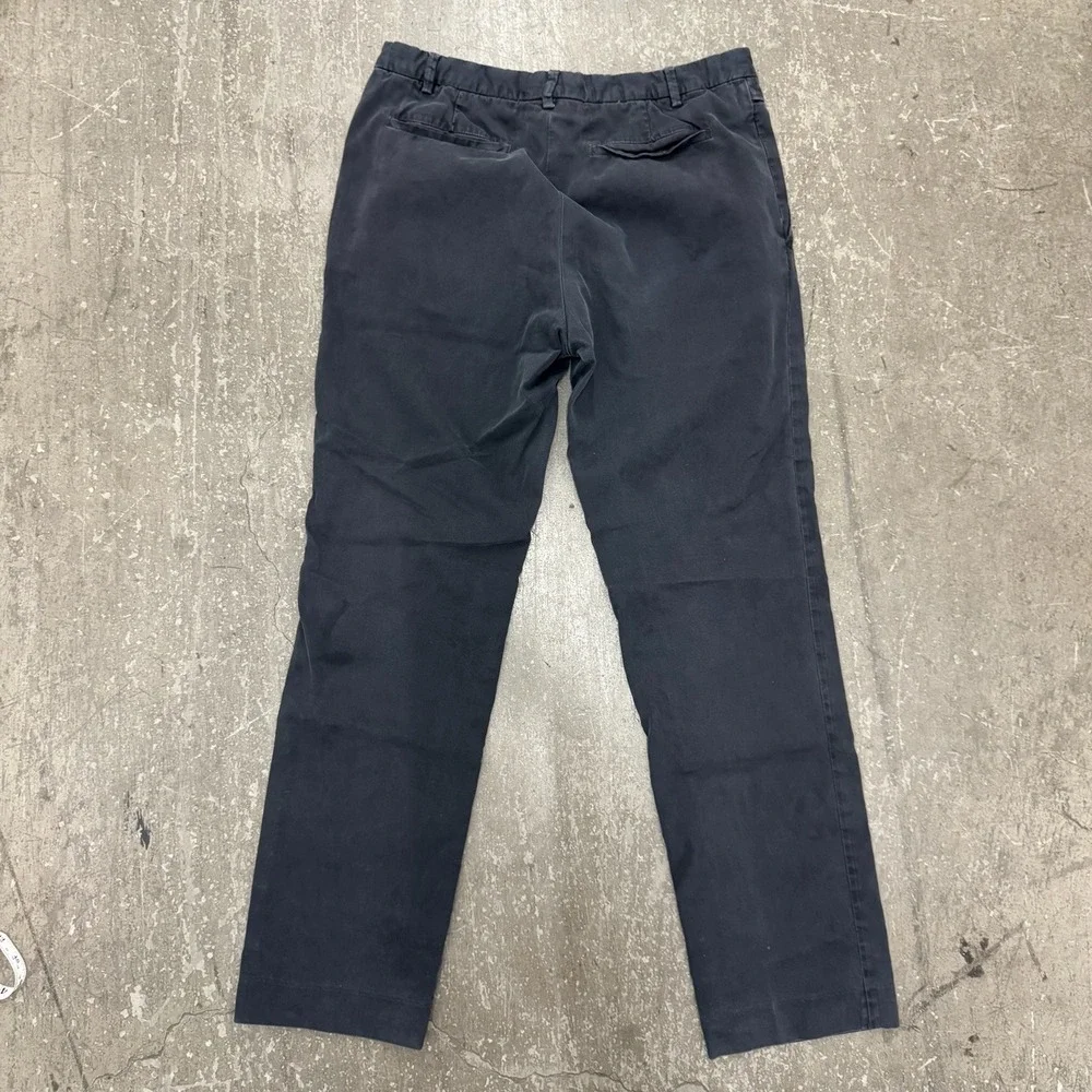 Maison Martin Margiela Slim Pants Mens 31 Black Fair Distressed Archival Chinos